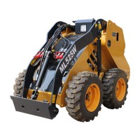 China Brand new product skid steer mini wheel loader with many attachments for sale