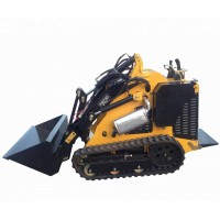 China mini skid steer tractor front end shovel loader